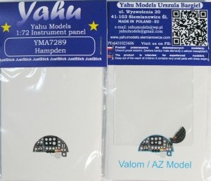 Yahu YMA7289 Hampden (AZ Model / Azur) 1:72