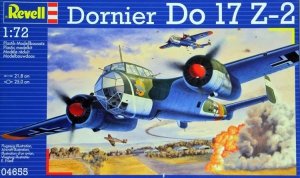 Revell 04655 German bomber Dornier Do 17 Z-2 (1:72)
