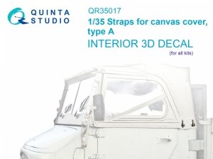Quinta Studio QR35017 Straps for cancas cover, type A 1/35