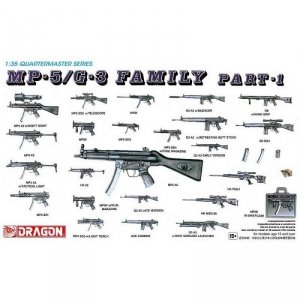 Dragon 3803 MP-5/G-3 FAMILY 1/35