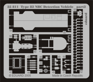 Eduard 35811 Type 82 NBC Detection Vehicle 1/35 (TRUMPETER)
