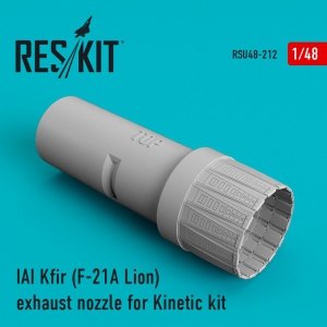 RESKIT RSU48-0212 IAI KFIR (F-21A LION) EXHAUST NOZZLE FOR KINETIC KIT 1/48