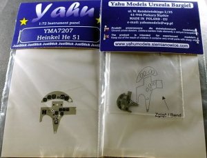 Yahu YMA7207 He 51 (ICM) 1:72