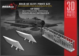 RESARM 48-12002 PILON 2 - Douglas A-1 Skyraider (3D resin printing) 1/48