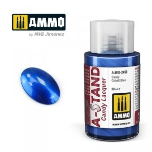 Ammo of Mig 2459 A-STAND Candy Cobalt Blue 30ml