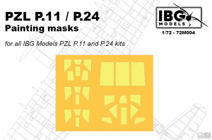 IBG 72M004 PZL. P.11 /P.24 Painting masks 1/72