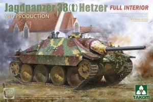 Takom 2171 Jagdpanzer 38(t) Hetzer Mid Production Full Interior 1/35