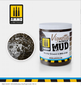 Ammo of Mig 2155 TEXTURE: MUDDY GROUND 100 ml