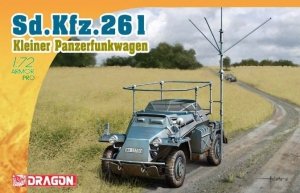 Dragon 7447 Sd.Kfz.261 Kleine Panzerfunkwagen (1:72)