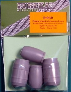 EUREKA XXL E-039 Plastic chemical storage drums Set 1 1:35