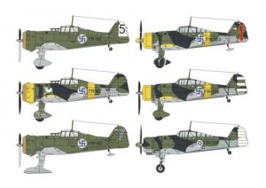 Special Hobby 48124 Fokker D.XXI Duo Pack Finland (1:48)