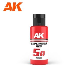 AK Interactive AK1509 DUAL EXO 5A – SUPERNOVA RED 60ML