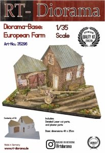 RT-Diorama 35296 Diorama-Base: European Farm 1/35