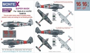 Montex K48335 Fw 190A-8 1/48