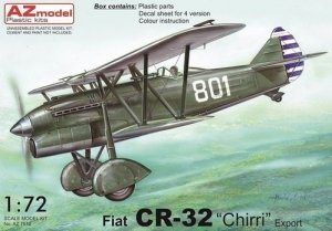 AZmodel AZ7612 Fiat CR-32 Chirri Export version 1/72
