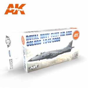 AK Interactive AK11754 RN FLEET AIR ARM AIRCRAFT COLORS 1945-2010 6x17 ml