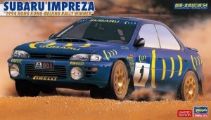 Hasegawa 20589 Subaru Impreza `1994 Hong Kong-Beijing Rally Winner` 1/24