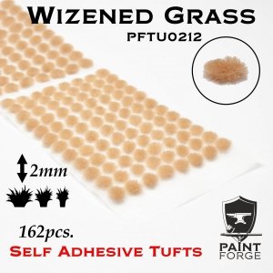 Paint Forge PFTU0212 Tufts: Wizened Grass 2mm