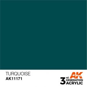 AK Interactive AK11171 TURQUOISE – STANDARD 17ml