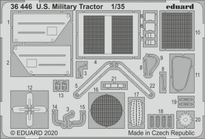 Eduard 36446 U. S. Millitary Tractor 1/35 AIRFIX