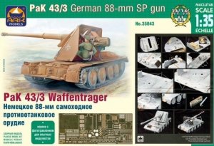 Ark Models 35043 Pak 43/3 German 88-mm SP gun 1/35