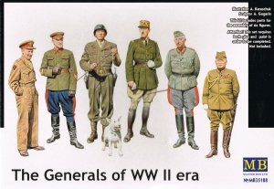 Master Box 35108 The Generals of WW II (1:35)