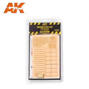 AK Interactive AK8224 LASER CUT WOODEN BOX 001 (7 UNITS)