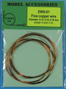 Eureka XXL EWS-01 Fine copper wires 0.13 mm / 0.15 mm / 0.18 mm