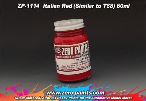 Zero Paints ZP-1114 Italian Red Paint (Similar to TS8) 60ml