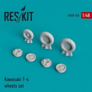 RESKIT RS48-0226 Kawasaki T-4 wheels set 1/48