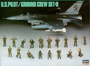 Hasegawa X48-5 US Ground Crew Set B (1:48)