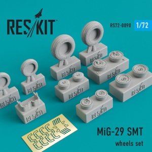 RESKIT RS72-0090 MIG-29 SMT WHEELS SET 1/72