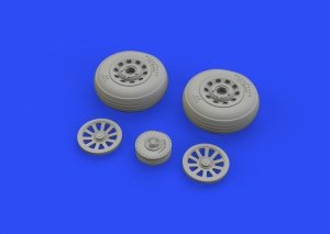 Eduard 648514 P-51D wheels grooved 1/48 EDUARD