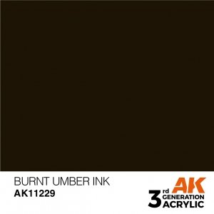 AK Interactive AK11229 BURNT UMBER – INK 17ml