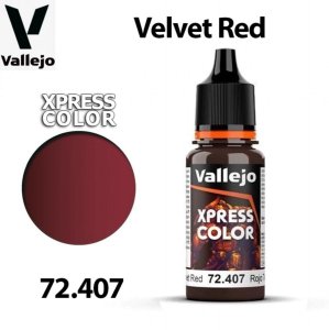 Vallejo 72407 Xpress Color - Velvet Red 18ml