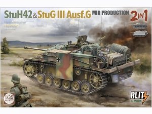 Takom 8017 StuH 42 StuG III Ausf. G Mid Production 2 in 1 1/35