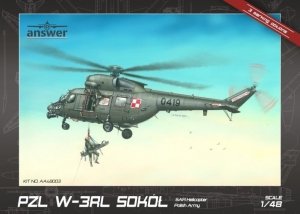 Answer AA48003 PZL W-3RL Sokół Sar Helicopter Polish Army 1/48