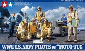 Tamiya 61107 U.S. Navy pilot figures NEW RELEASE (1:48)