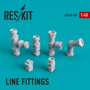 RESKIT RSU48-0109 Line Fittings 1/48
