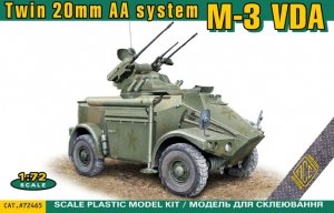 ACE 72465 Panhard M-3 VDA Twin 20mm AA system 1/72