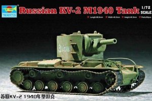 Trumpeter 07235 Soviet KV-2 M1940 tank (1:72)