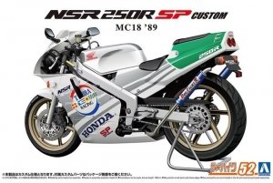 Aoshima 06513 Honda MC18 NSR250R SP Custom '89 1/12