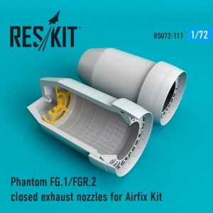 RESKIT RSU72-0111 Phantom FG.1/FGR.2 closed exhaust nozzles for Airfix 1/72