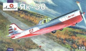 A-Model 07269 Soviet trainer-plane Yakovlev Yak-50 1:72