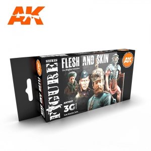 AK Interactive AK11621 FLESH AND SKIN COLORS