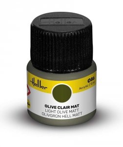 Heller 9086 086 Light Olive - Matt 12ml