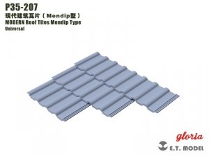 E.T. Model P35-207 MODERN Roof Tiles Mendip Type 1/35 ( dachówki )