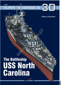 Kagero 16033 The Battleship USS North Carolina EN