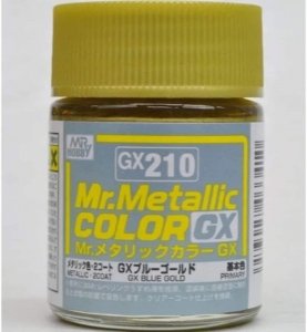 Mr.Color GX210 Metal Blue Gold 18ml