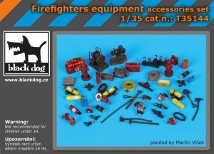Black Dog T35144 Firefighters equipment accessories set 1/35